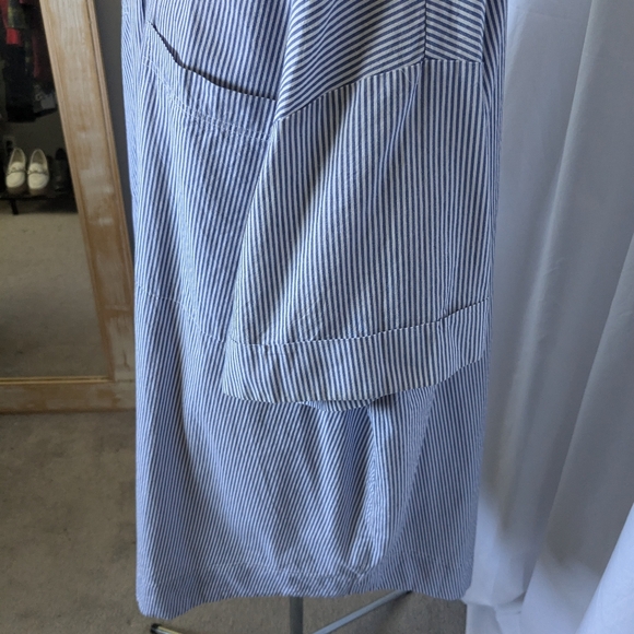 H&M Striped Shirtdress Medium - Picture 4 of 8